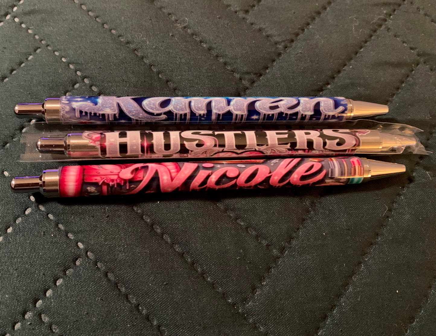 Wrapped ink pens
